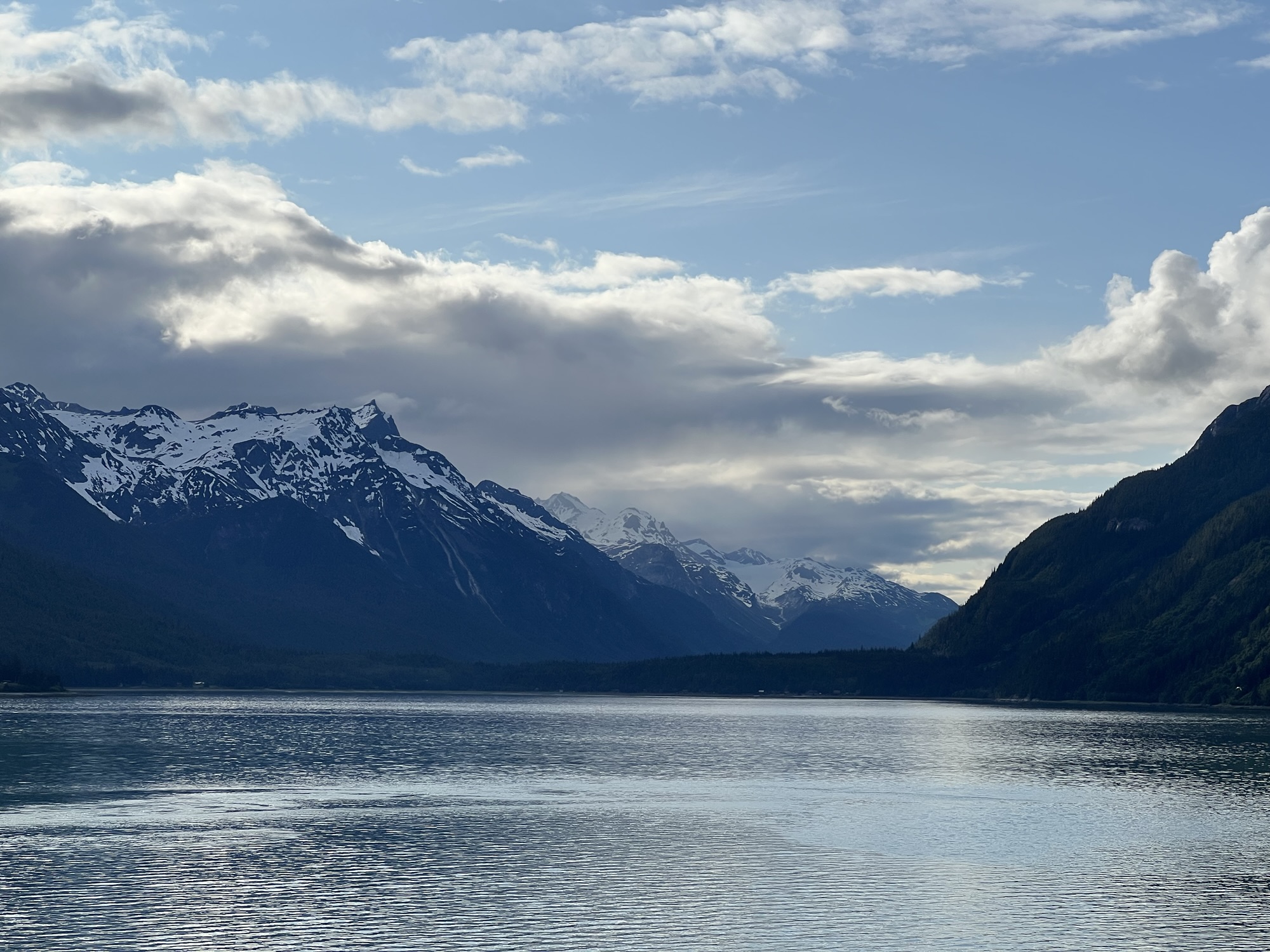 Monday 7th July evening: Leaving Haines