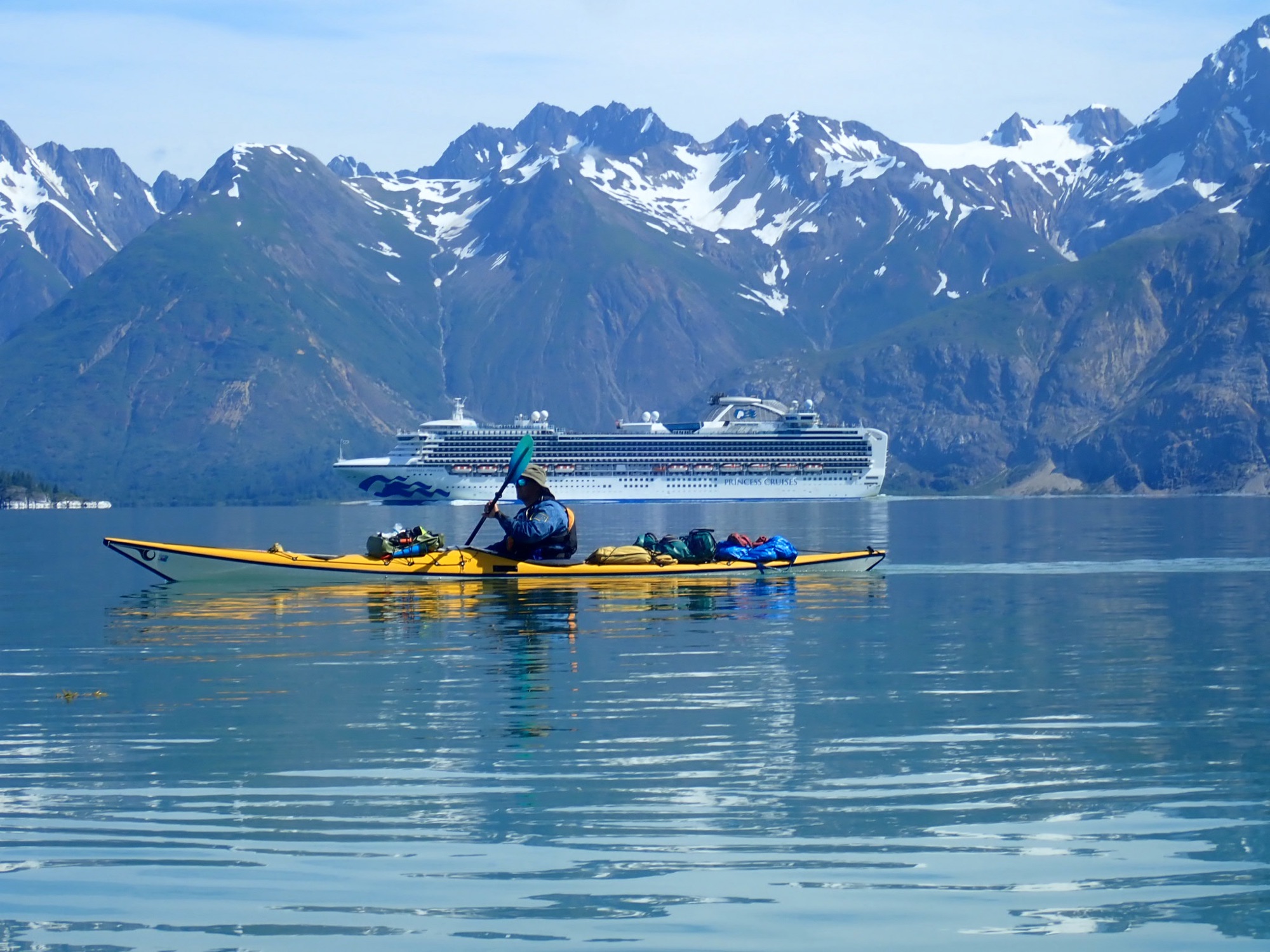 Saturday 19th of July. Glacier bay, wilderness or tourist machine?